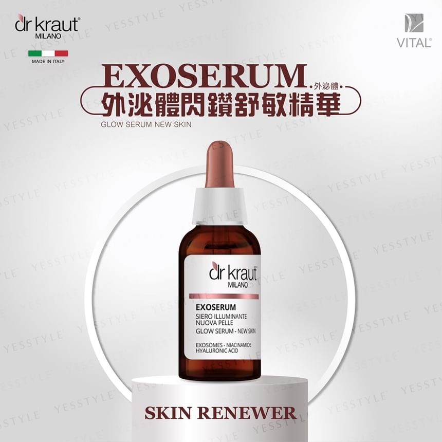 dr kraut - Exoserum Niacinamide Hyaluronic Acid Glow Serum