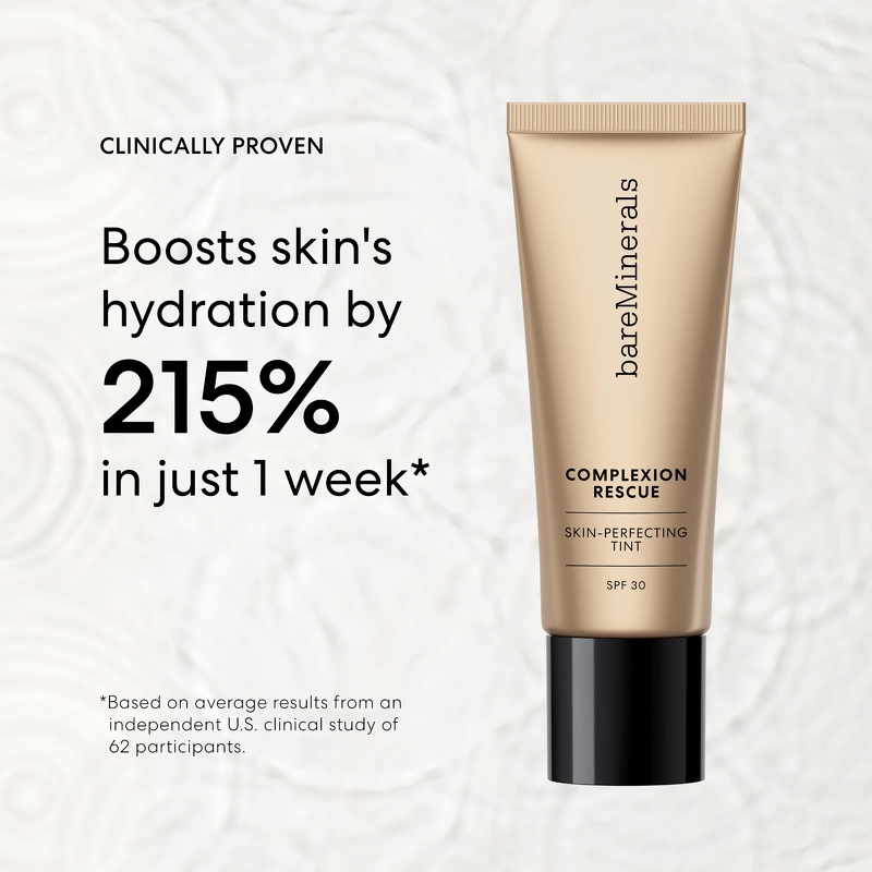 bareMinerals Complexion Rescue Tinted Moisturizer Hyaluronic Acid SPF 30 - 35 ml - Tan 07