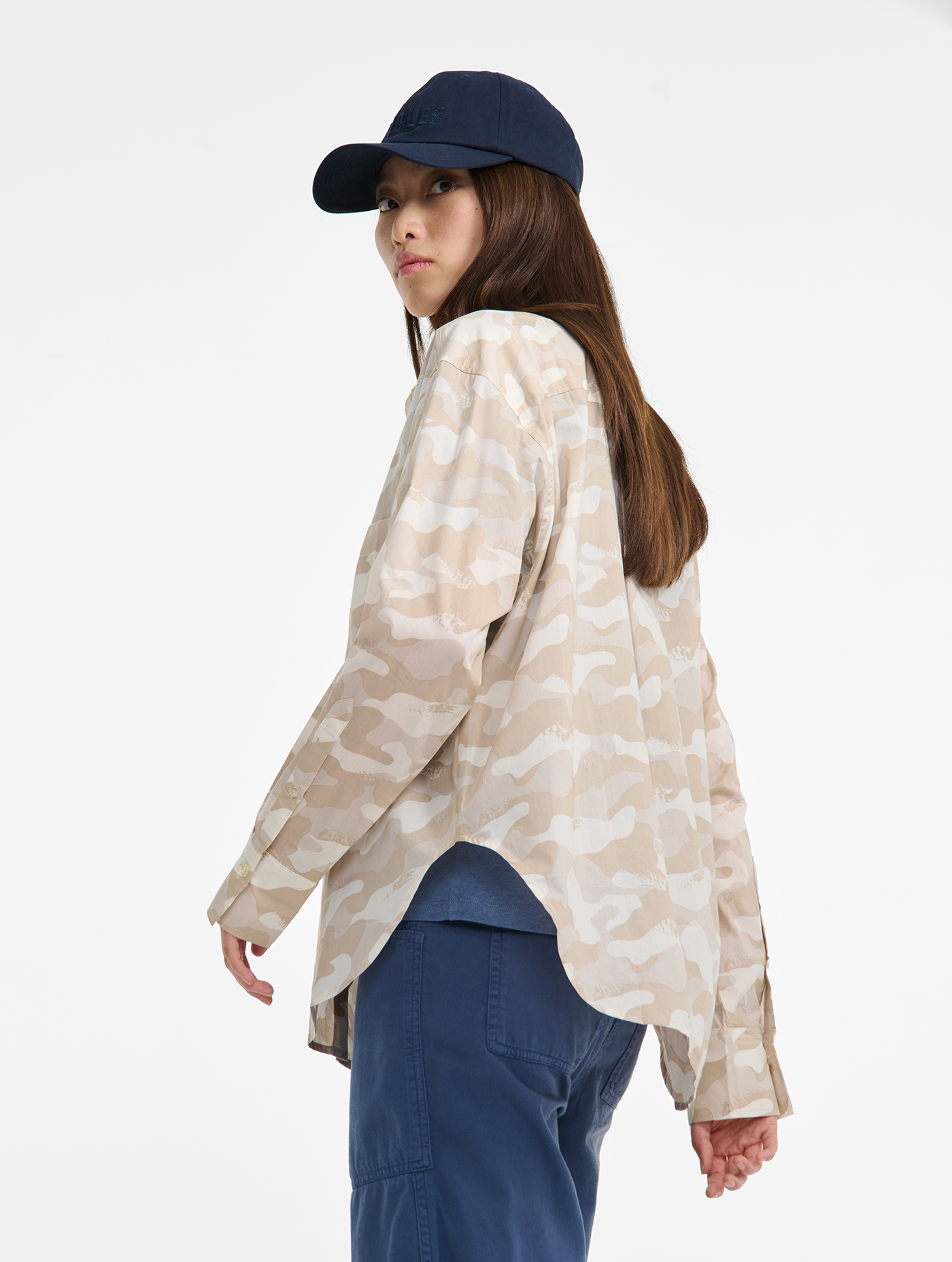 Chemise en voile de coton imprimé BRUME PR