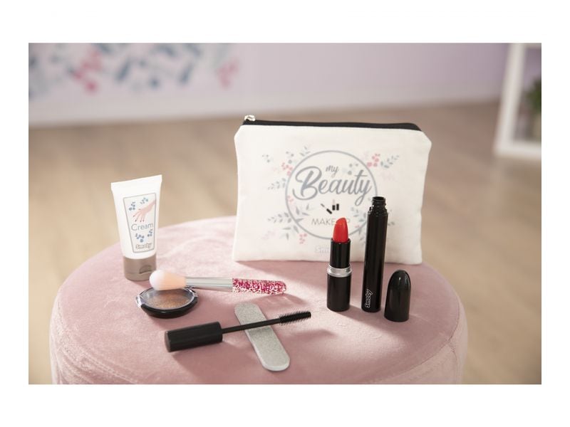 Smoby My Beauty Make Up Set Kosmetiktasche mit 7 Accessoires