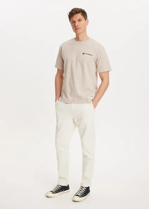 Straight jeans jog off-white (ECRU)