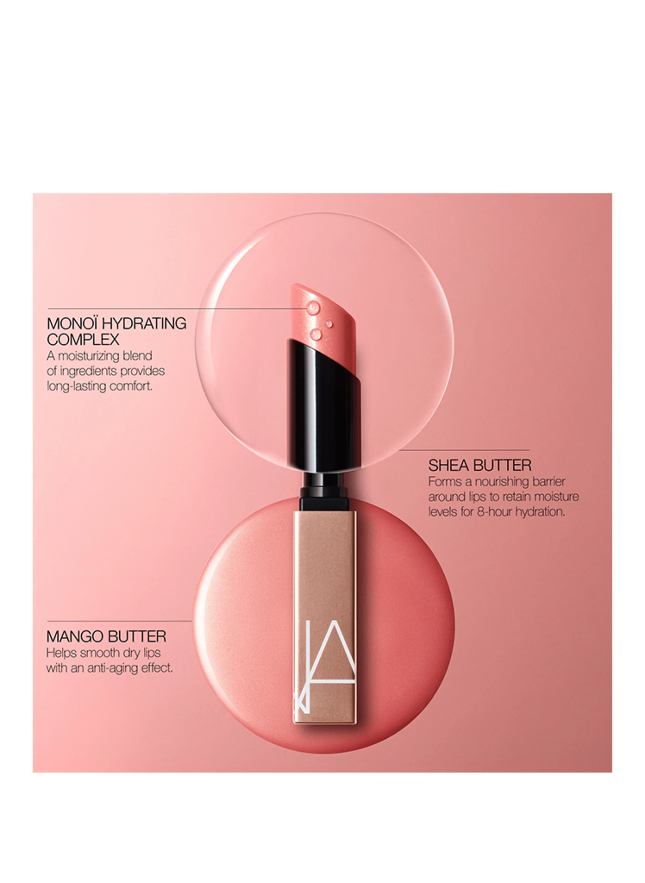 NARS AFTERGLOW LIPSTICK