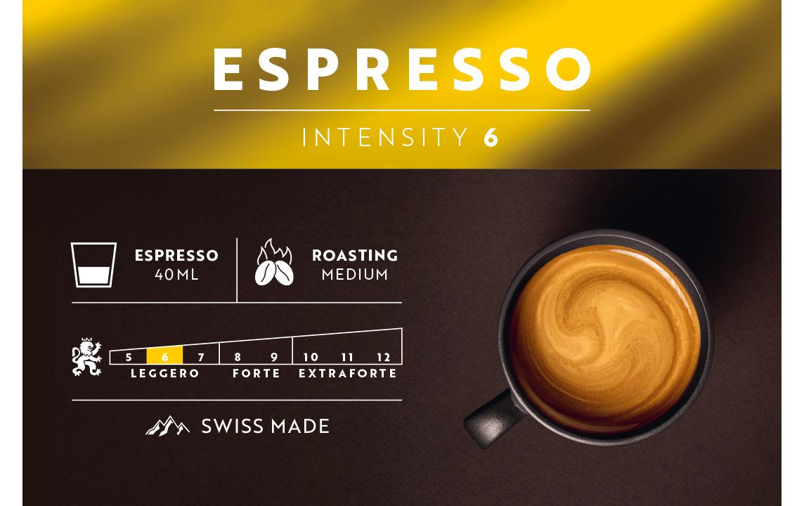 Kaffeekapseln für Nespresso Espresso 36 StückKaffeekapseln für Nespresso Maschinen
