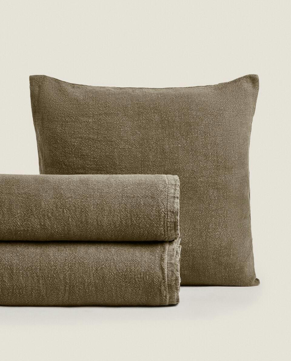 Colcha de linho lavado (400 g x m²)