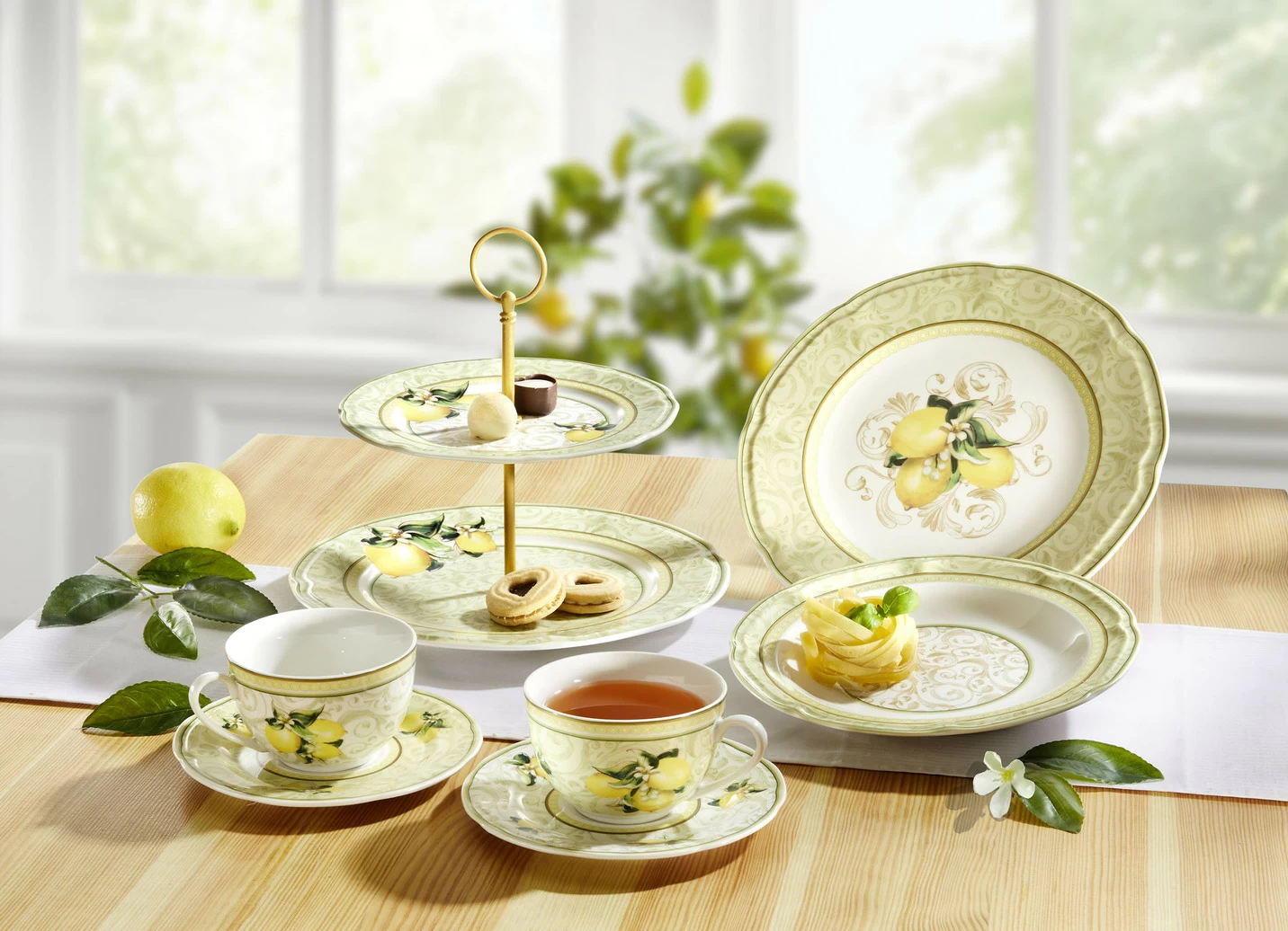 Hochwertige Fine-Bone-China-Porzellan-Serie