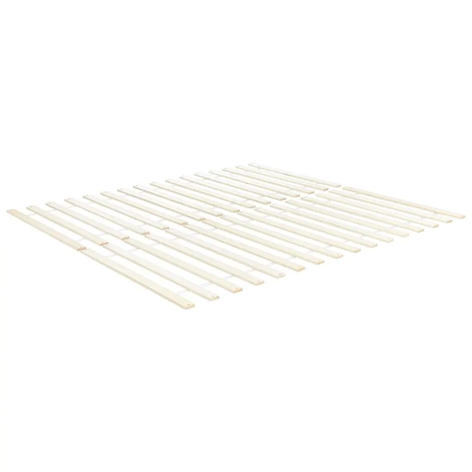 MAYENNE - Tweepersoonsbed - Donkerbruin - 180 x 200 cm - Dennenhout