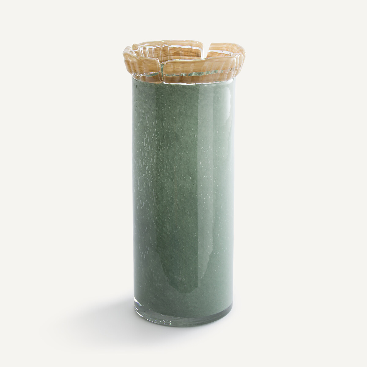 AM.PM<br>Vaso de vidro lapidado à mão, 33 cm de altura, Eloria