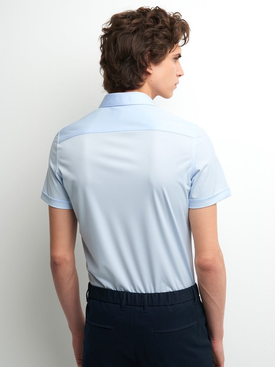 Chemise extra-slim stretch