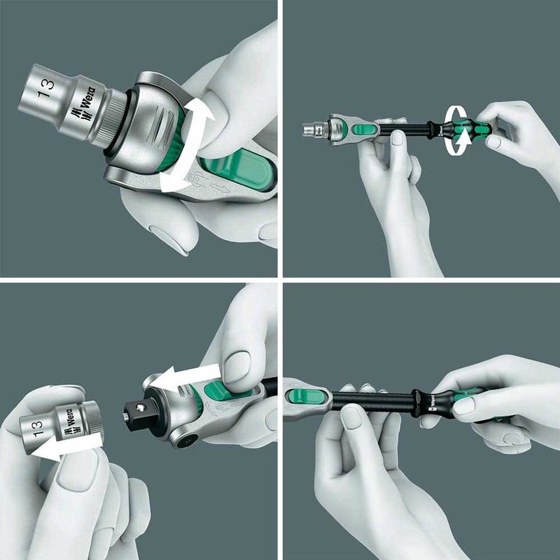 Wera - 05003529001 Zyklop Adapter - 1/4