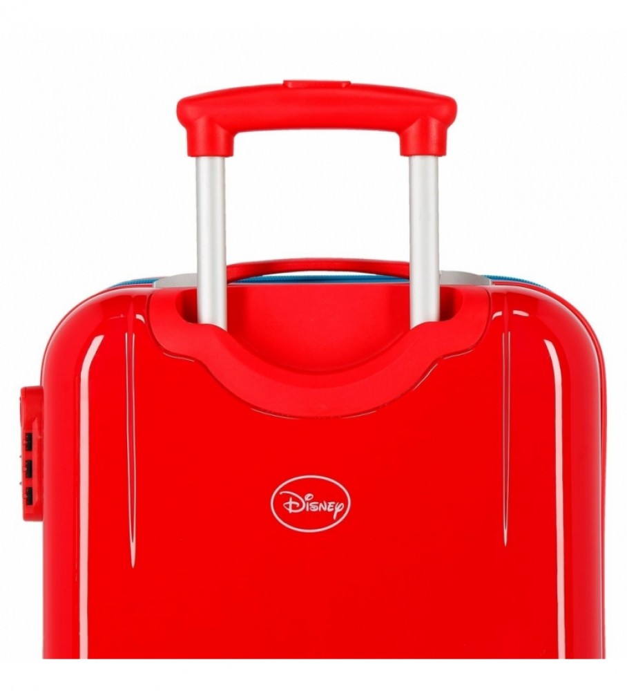 Disney Maleta Lets Roll Mickey Vermelho -34x66x10cm-