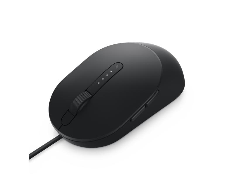 Dell Maus MS3220 Laser Wired Black Verkabelte USB-Maus mit DPI-Auswahltaste