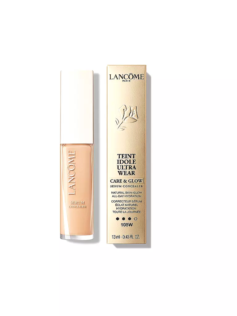LANCÔME Teint Idole Ultra Wear Skin-Glow Concealer (105WI) camel