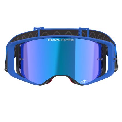 Masque cross Alpinestars SUPERTECH STREAM IRIDIUM 2025 - Bleu