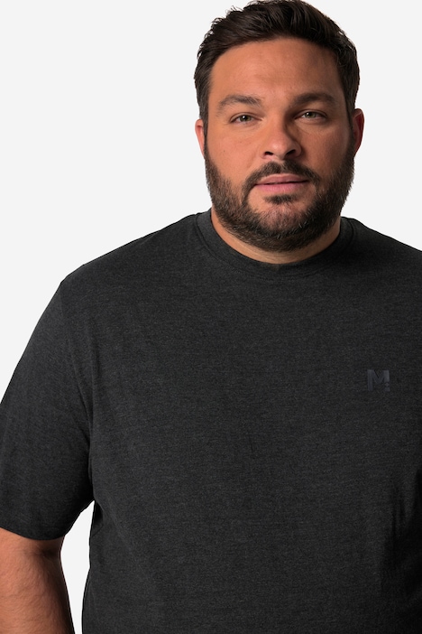 Men+ T-Shirt, Basic, 2er-Pack, Halbarm, Rundhals, bis 8 XL