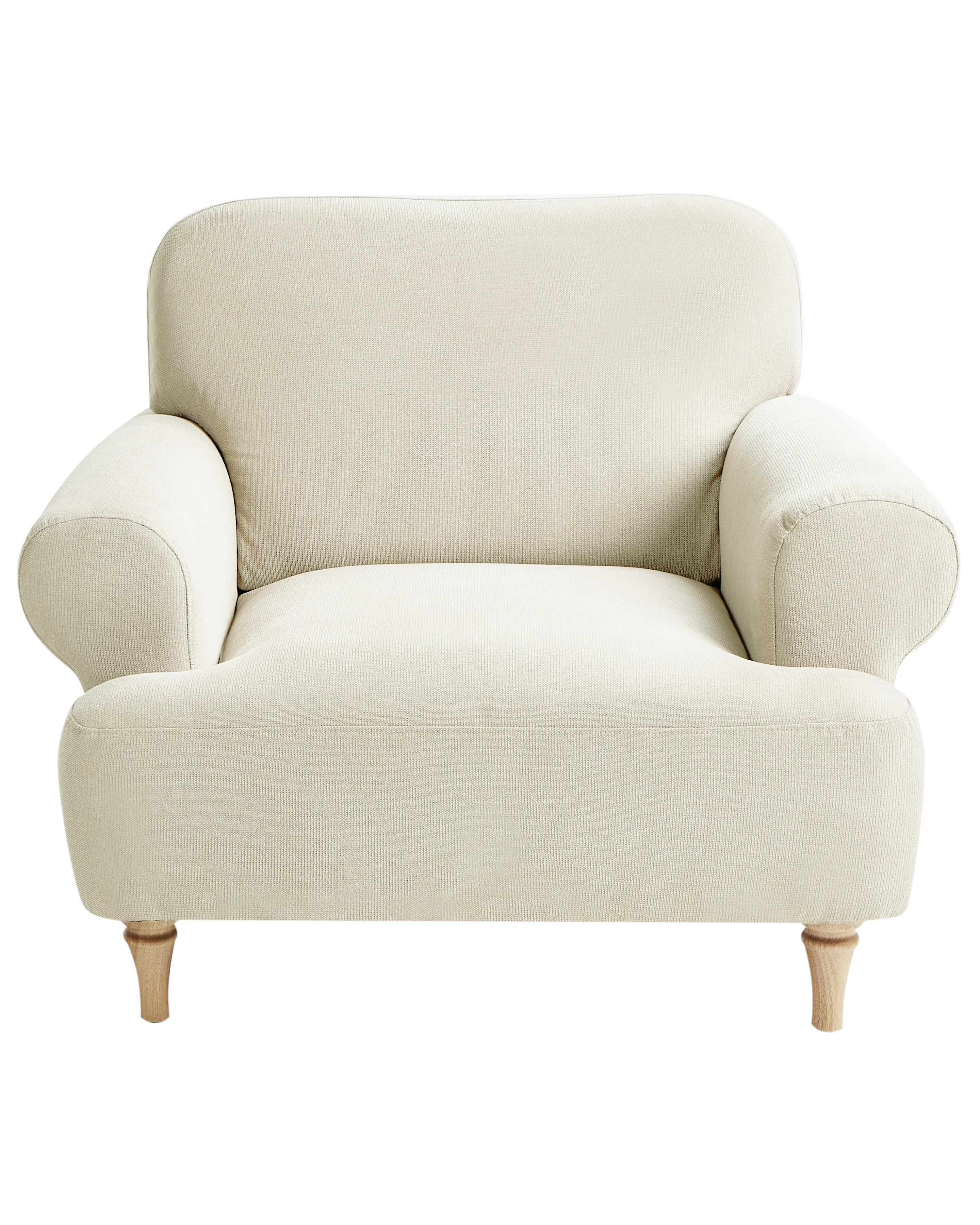 Fauteuil KIBERG Stof Lichtbeige