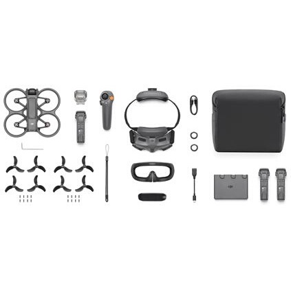 Drone Dji Avata 2 Fly More Combo trois Batteries