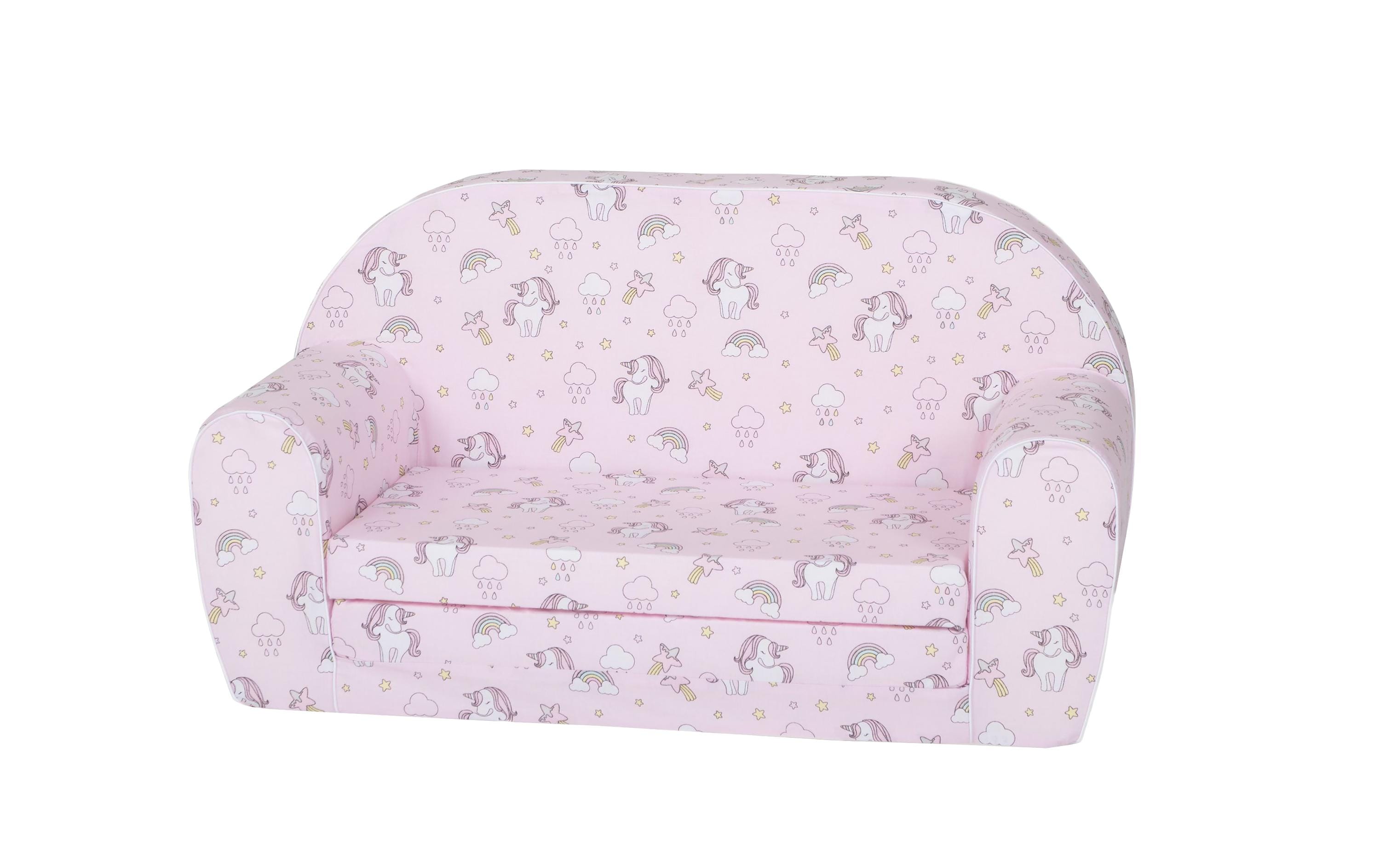 Kindersofa Rainbow UnicornBequemes Kindersofa