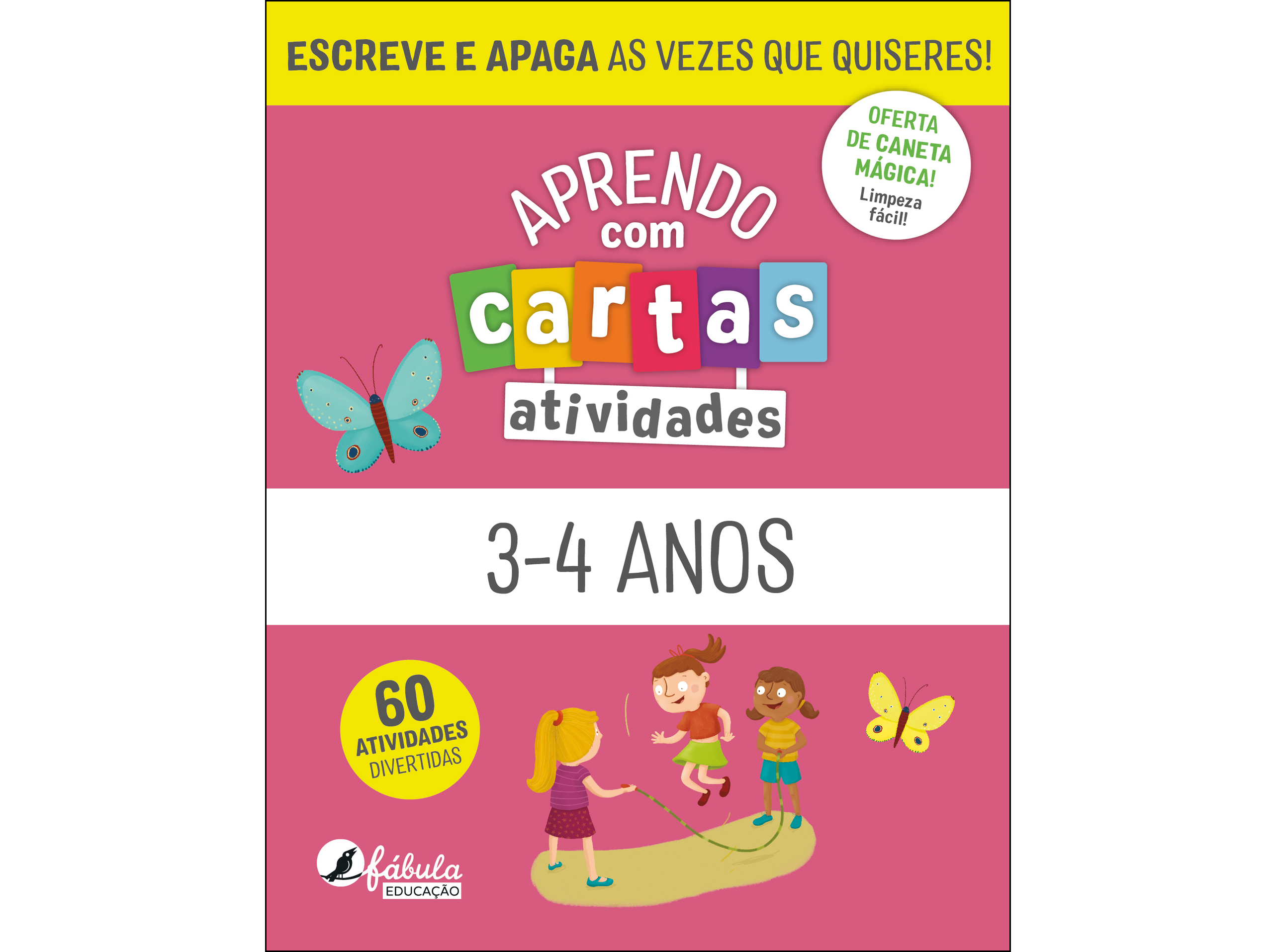 LIVRO APRENDO COM CARTAS - ATIVIDADES 3-4 ANOS