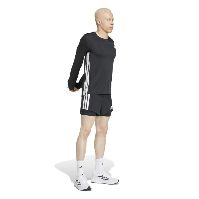 adidas Herre T-shirts Adizero L LS Tee Sort