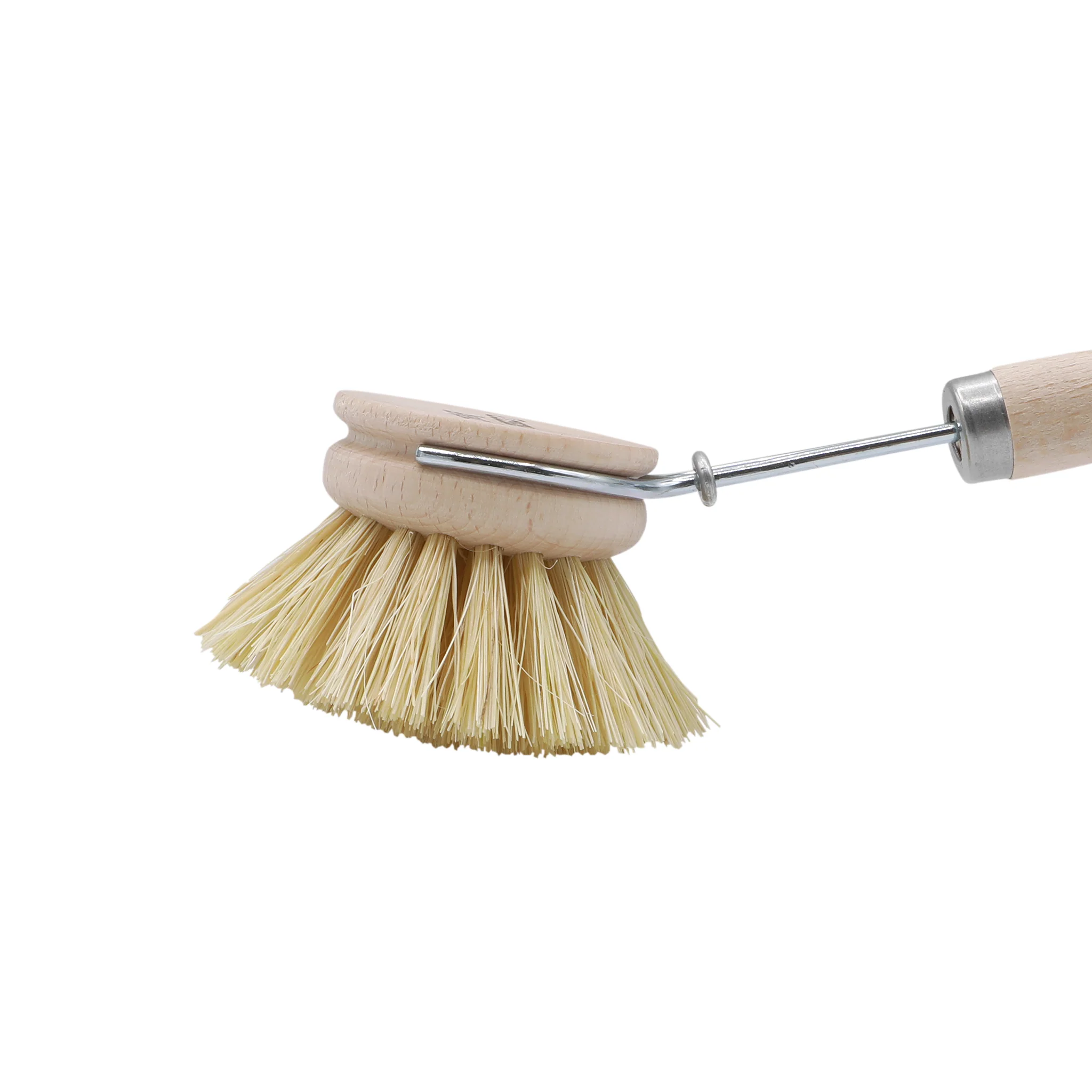 Brosse à vaisselle rechargeable en bois de hêtre - Brosse à vaisselle complète