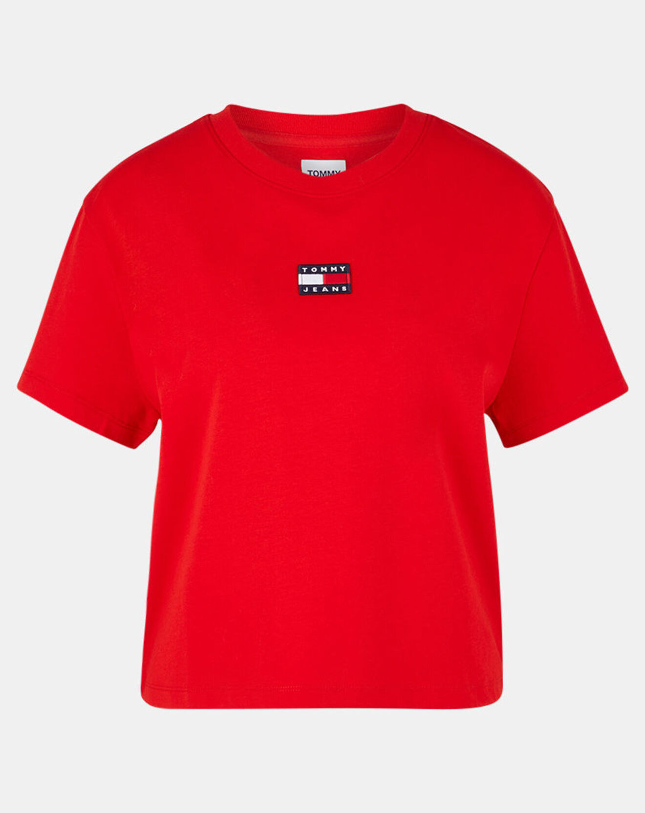 Tommy Jeans T-Shirt Badge rouge