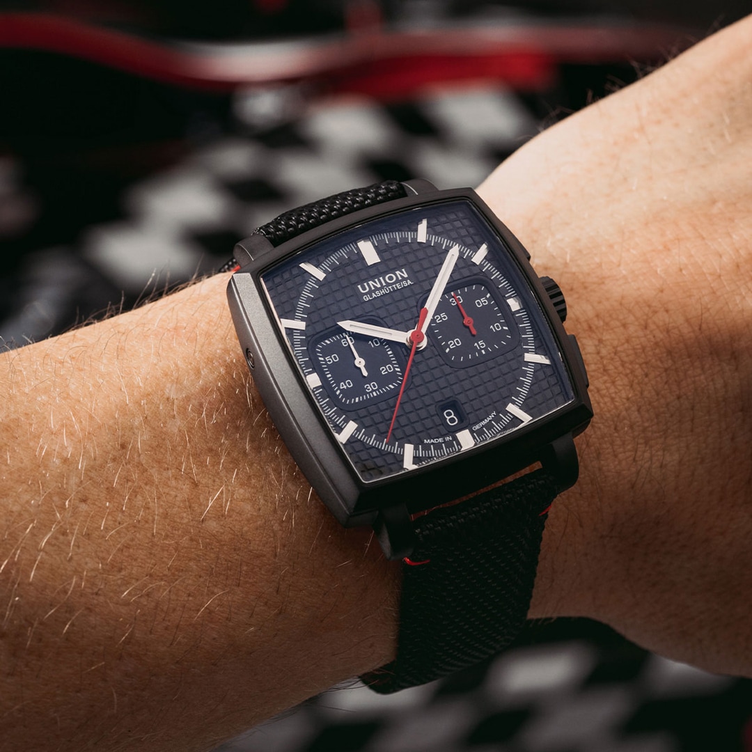 Union Glashütte Averin Chronograph Schwarz