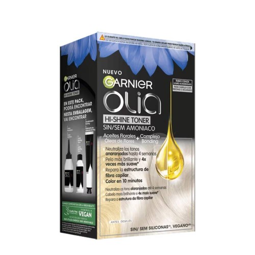 Garnier Olia Hi-Shine Toner Louro Acinzentado