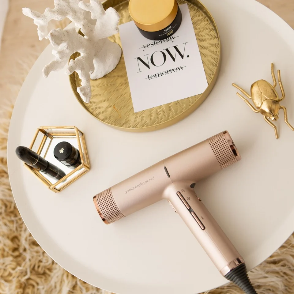 Ga.Ma Professional - IQ Hair Dryer Rosegold - Føntørre
