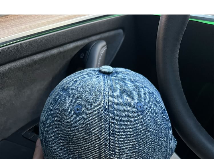 Alpha Kiss - Versleten denim pet