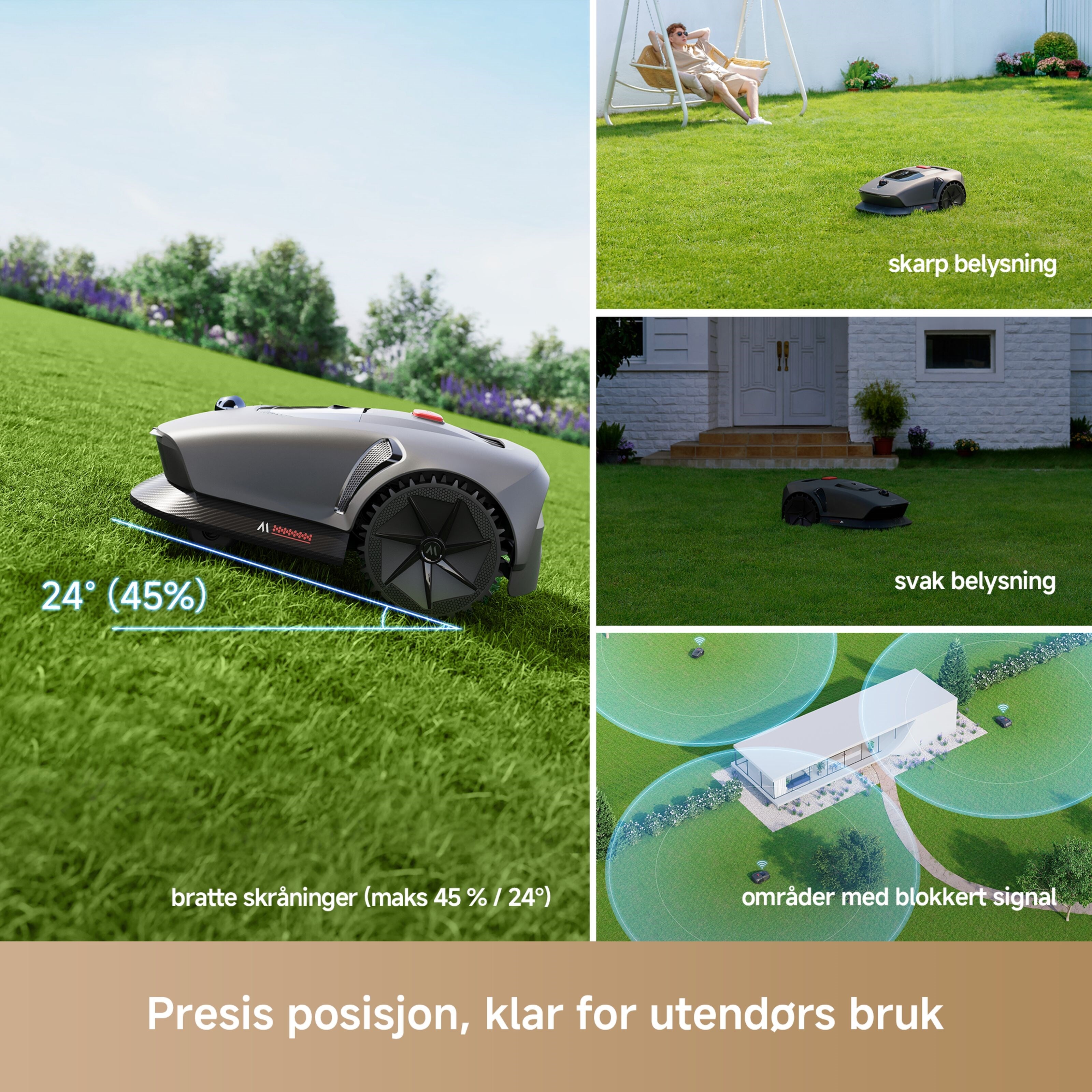 MOVA 600 Robotgressklipper
