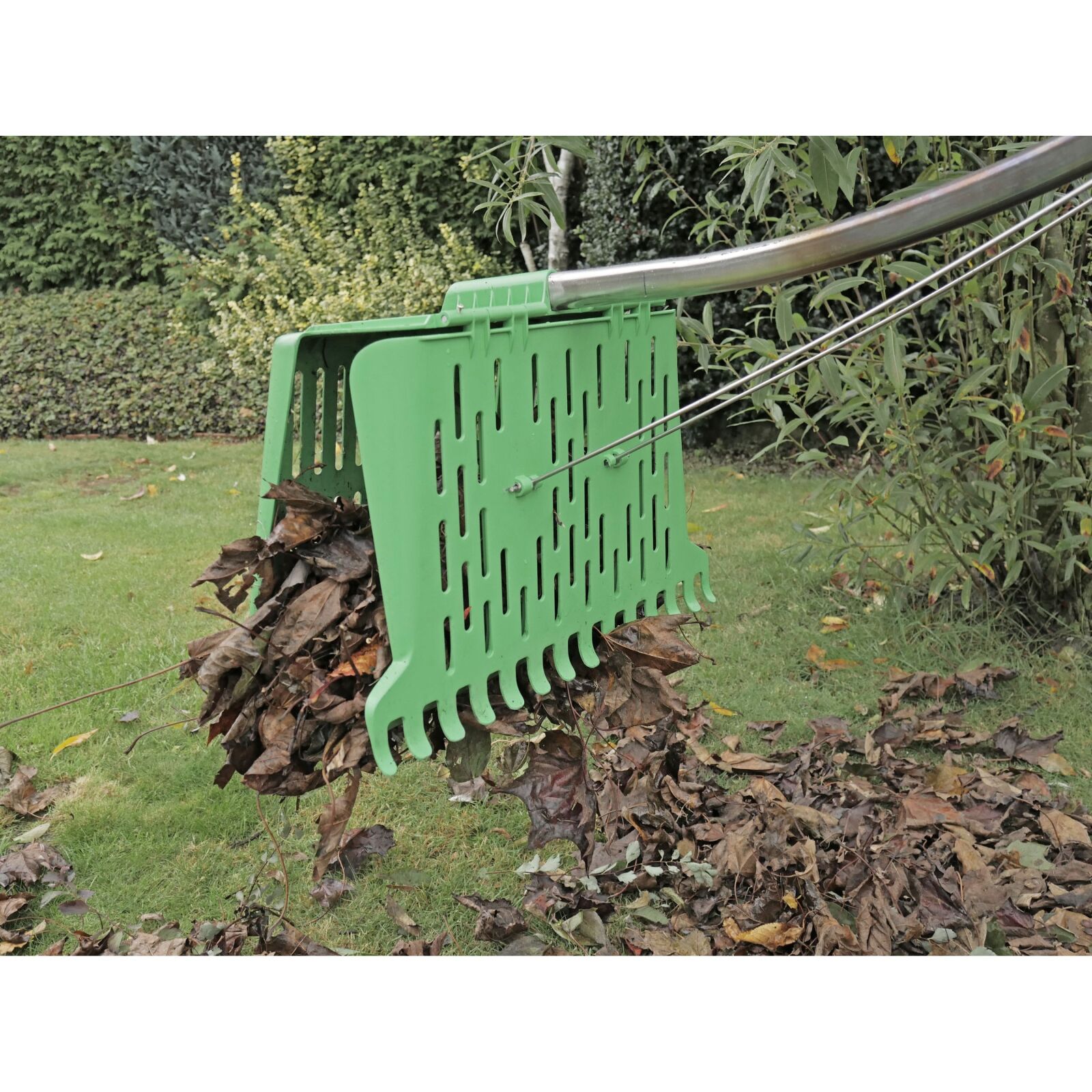 Laubschaufel LAUBFIX Pro - Stahl-grün - 152 cm