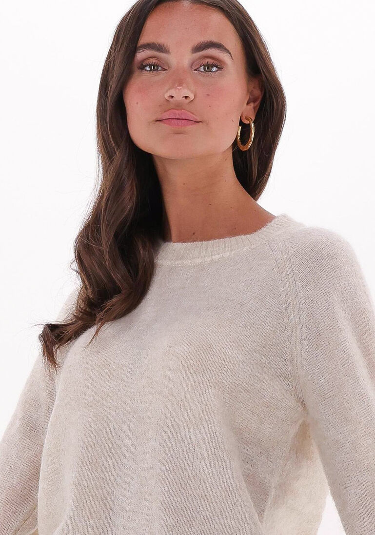 MSCH COPENHAGEN beige msch copenhagen trui maimee mohair o pullover