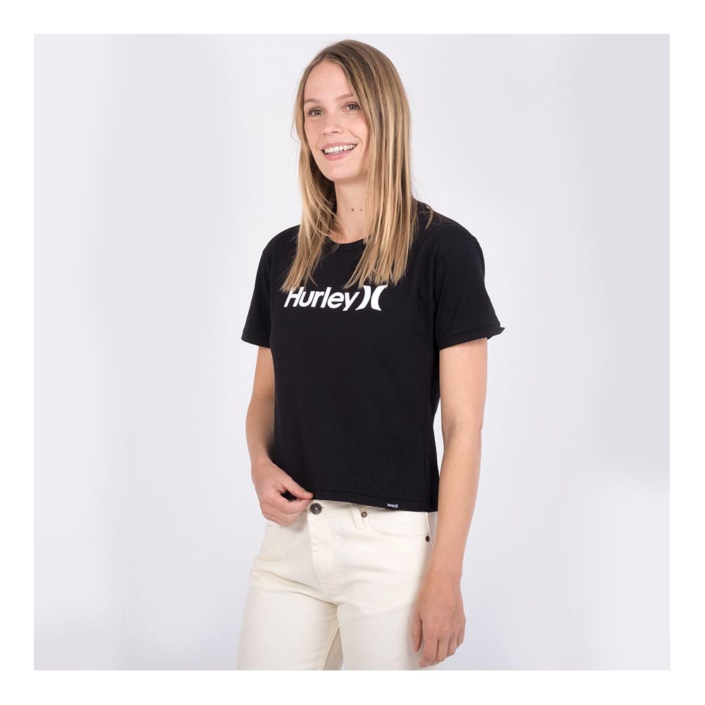 Hurley OCEANCARE O&O - Tee-shirt Femme black