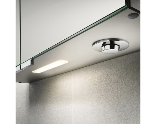 KEUCO Royal L1 spiegelkast, 80 x 15 x 74,2 cm, gespiegeld, 2-deurs, LED, IP24