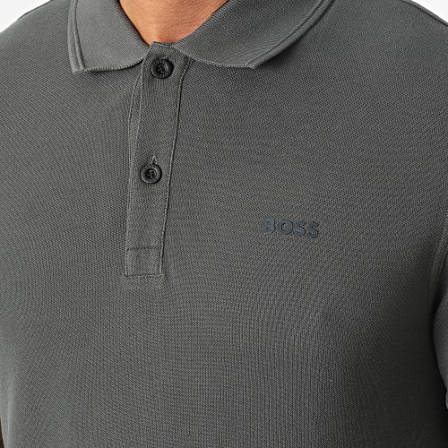 Polo Manches Courtes 50468576 Gris Anthracite