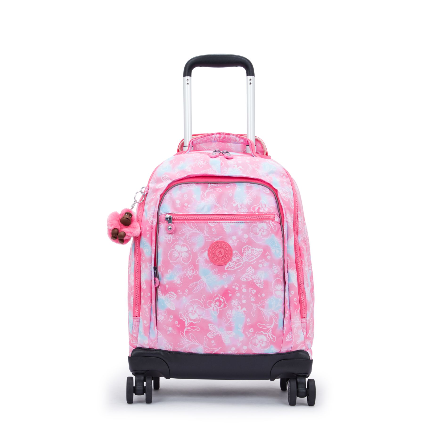 NEW ZEA Grand sac à dos à roulettes pour enfants avec protection pour ordinateur - Garden Clouds