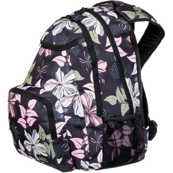 Sac à dos lifestyle ROXY SHADOW SWELL PRINTED ANTHACITE SUNNYFLORAL SWIM