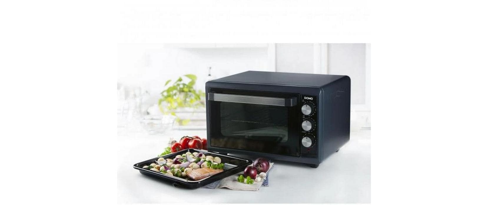Domo Minibackofen »DO518GO 38 l, Blaugrau«