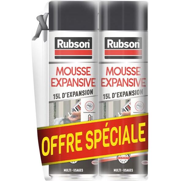 Mousse expansive 345ml aérosol x2