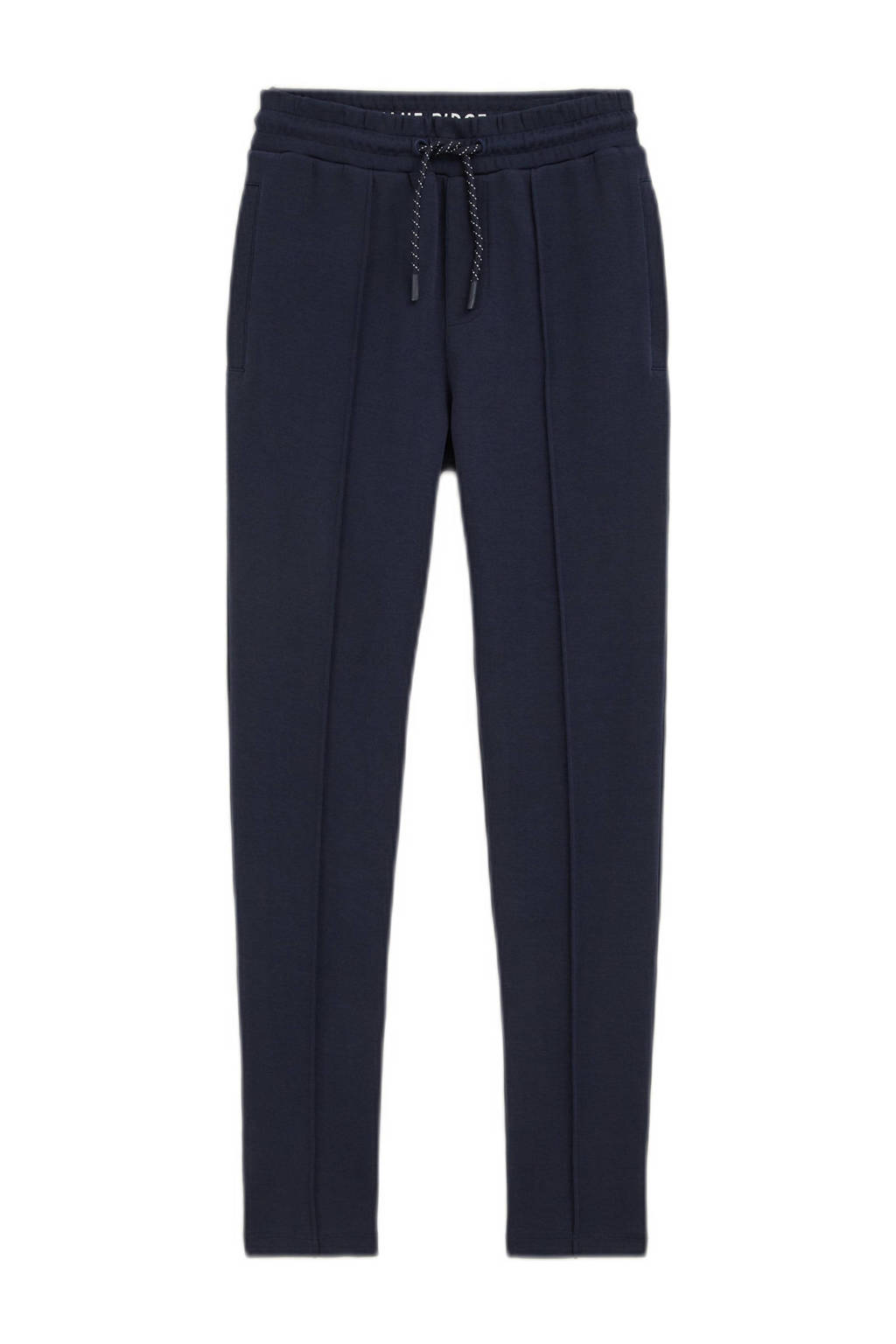WE Fashion broek donkerblauw