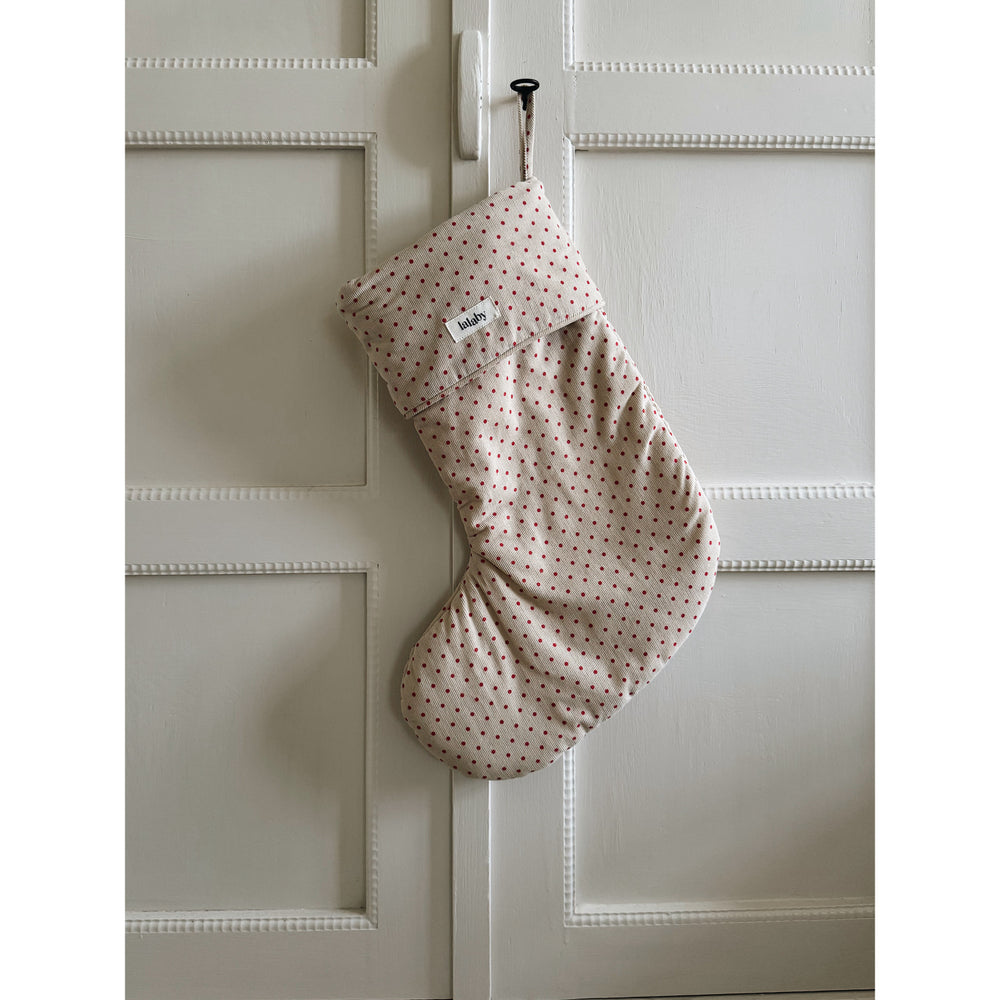 Køb Lalaby Red Dot Christmas Stocking