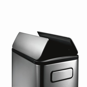 EKO Pedaalemmer Ecofly Step RVS 20+20 Liter