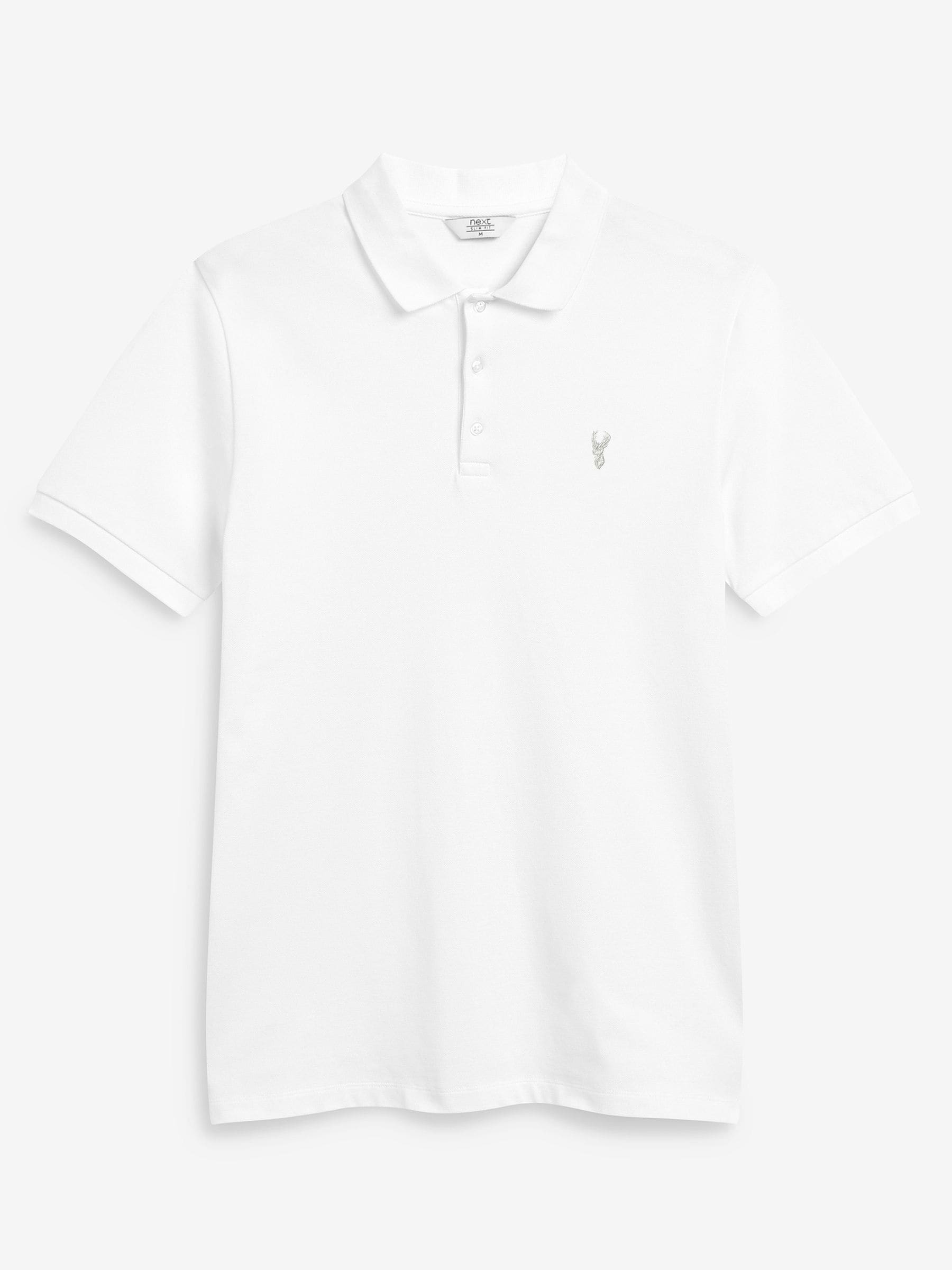 Wit - Slim Fit - Long-Sleeve Pique Polo Shirt