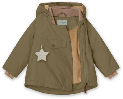 MINI A TURE Wang Vinterjakke, Capers Green