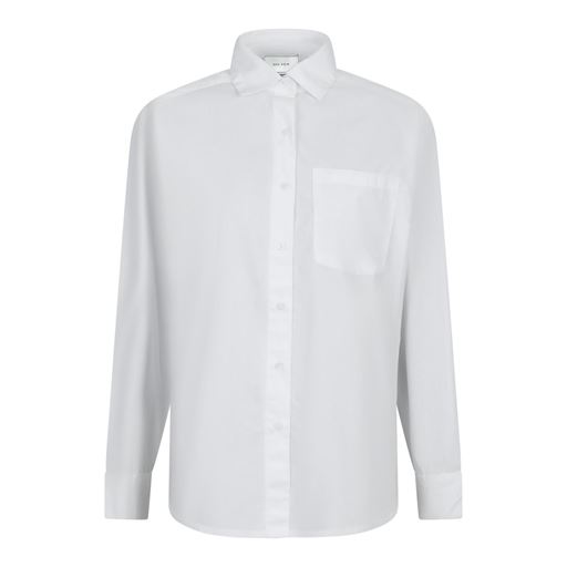 Neo Noir Dalma C Poplin Skjorte, White, 44