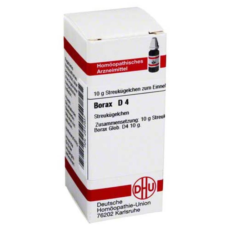 DHU Borax D 4 Globuli, 10 g