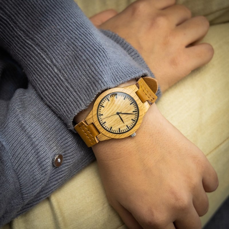 Montre Femme CHTIME bracelet Cuir Marron
