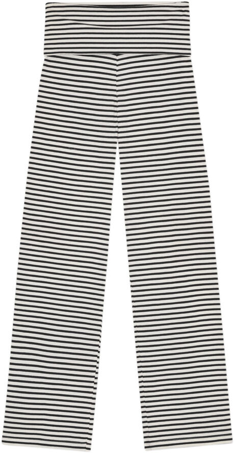 Moshi Moshi Mind pure pants cotton Ecru/moonless night