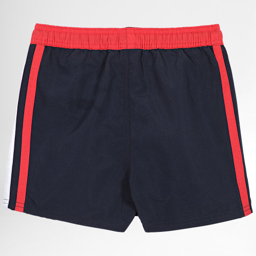 Short De Bain Enfant A Bandes Crete Bleu Marine