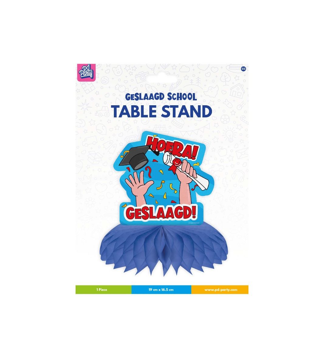 Geslaagd Tafeldecoratie